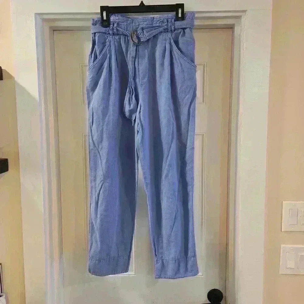 Anthropologie Blue and Navy pants